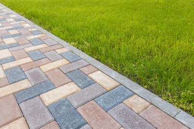 Colorful paver combinations